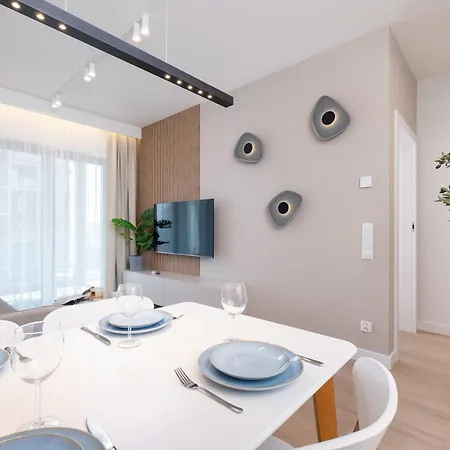 아파트 Air-conditioned With Parking Near Spodek By Renters Prestige 카토비체